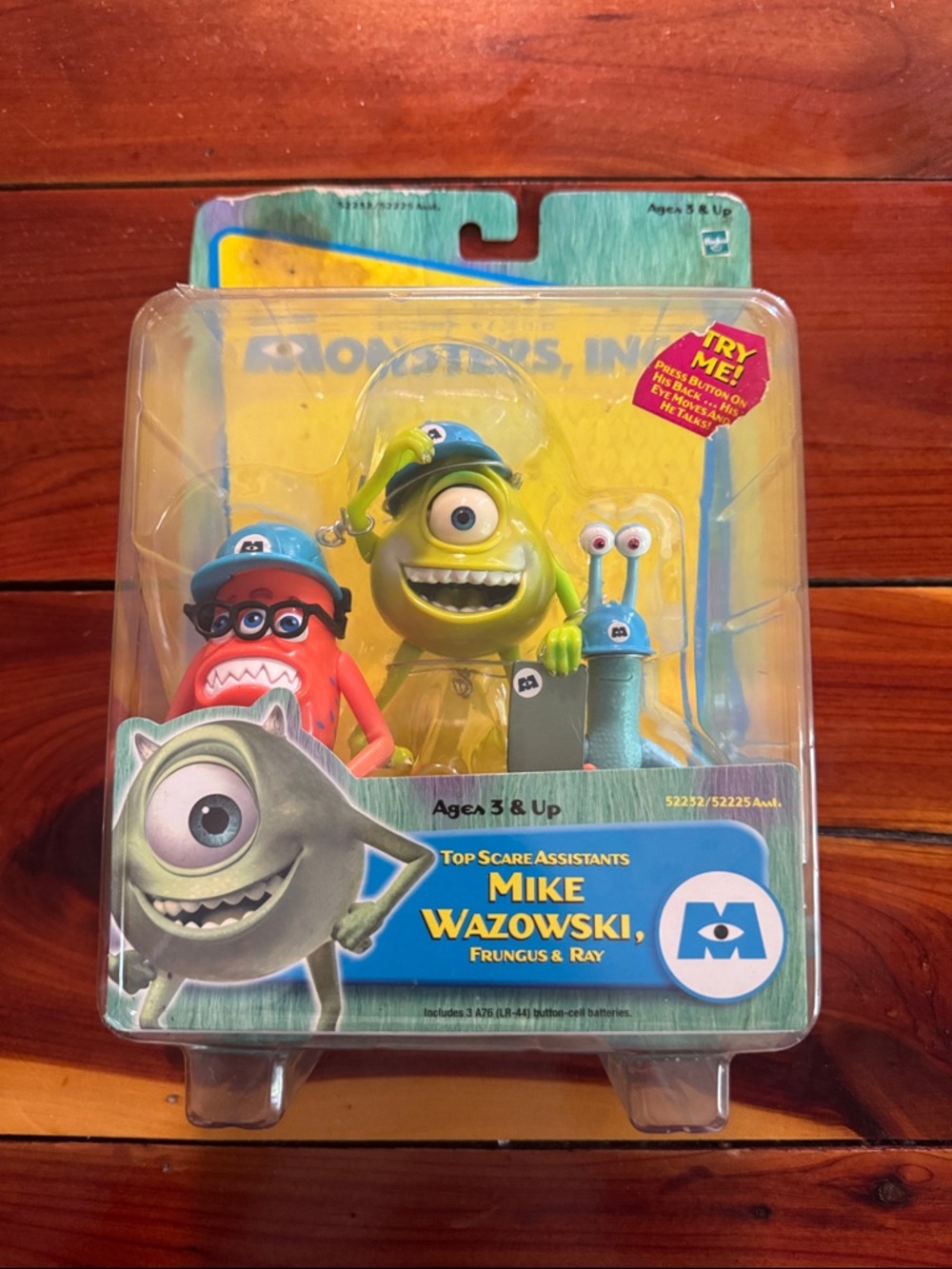Monsters, Inc. Mike Wazowski & Friends Action Figure Set - Green Disney